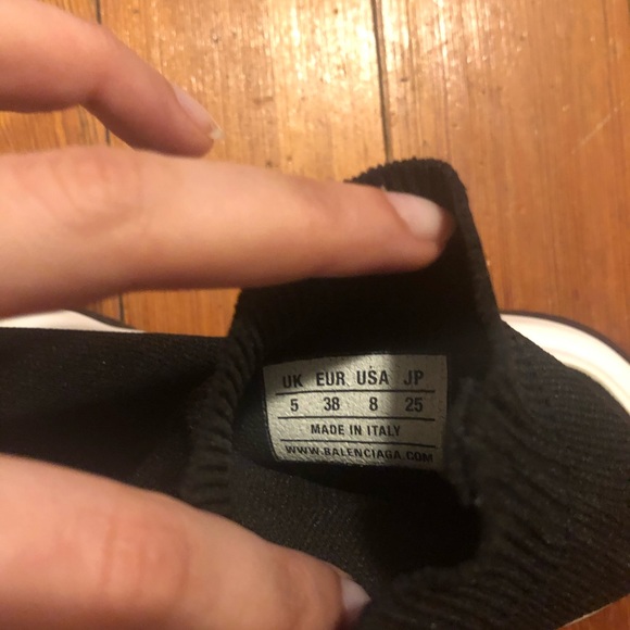 Balenciaga speed sock knit sneaker trainer shoes - Picture 8 of 8